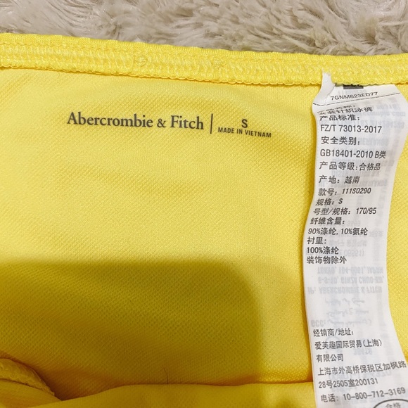 Abercrombie & Fitch Swim Yellow Abercrombie Bikini Bottoms Poshmark